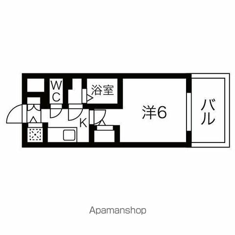 エスリードレジデンス梅田デュオの間取り写真