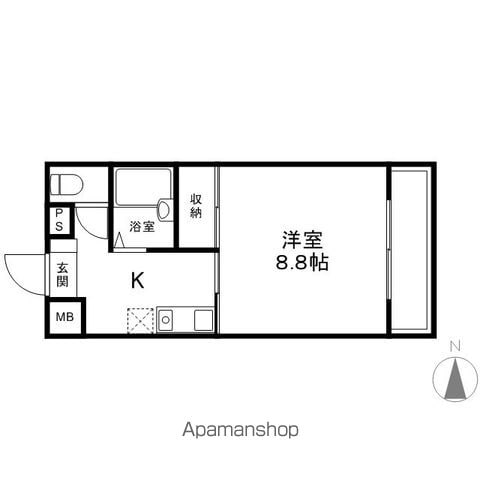 サンプローチの間取り写真