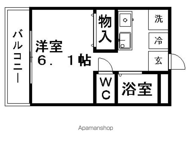 プランドール古淵の間取り写真