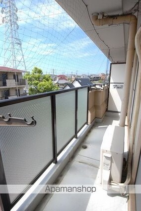 ツイン青山[3DK/55.05m2]のバルコニー