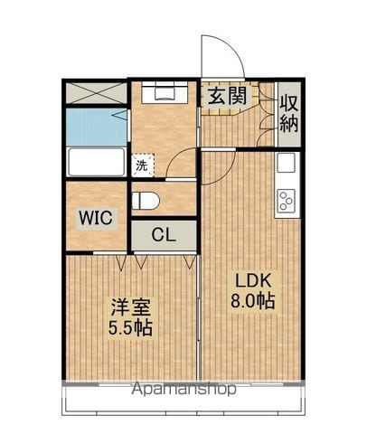 ロイヤル末広の間取り写真