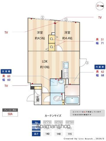 エルファーロ神楽坂IIIの間取り写真