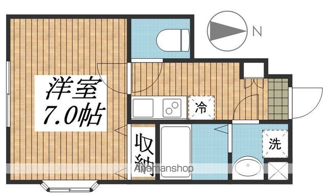 アムール AURORAの間取り写真