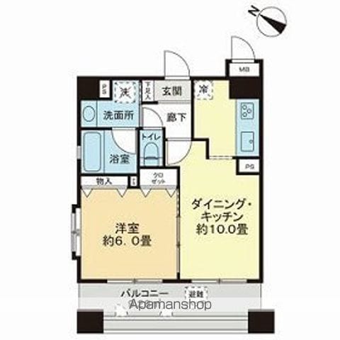 グランステューディオ新中野の間取り写真