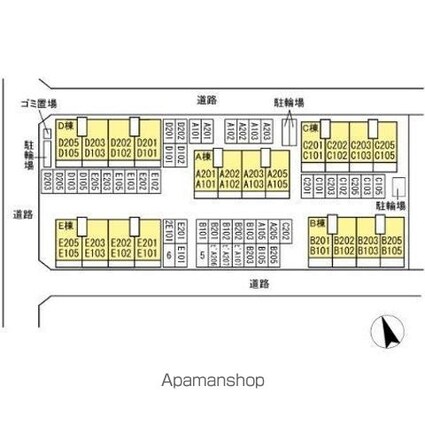 ラフィーネ　Ａ棟[2DK/45m2]の内装1