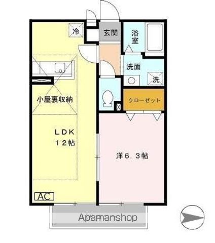 ジュネス北桜塚の間取り写真