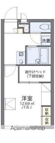 レオパレスステラ三條の間取り写真