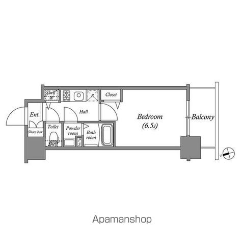 【アドバンス大阪バレンシアの間取り】