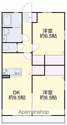 エアフォルクIIの間取り写真