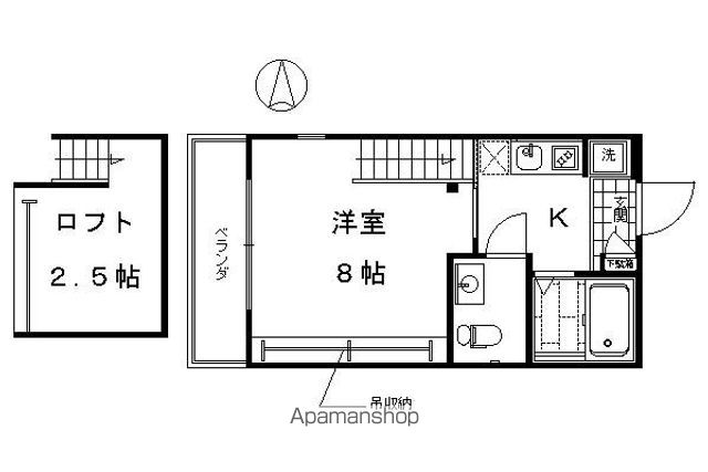 サンフェスタ東福寺の間取り写真