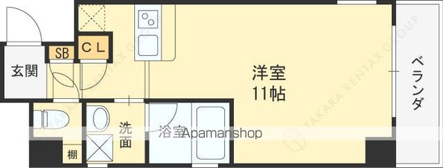 アスティオン都島の間取り写真