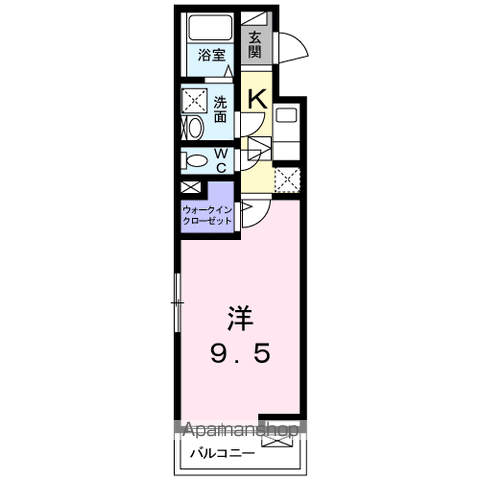 スクエア名東IVの間取り写真