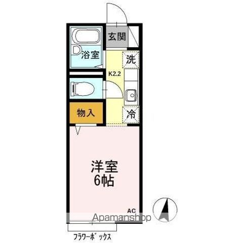 メゾンシーナの間取り写真