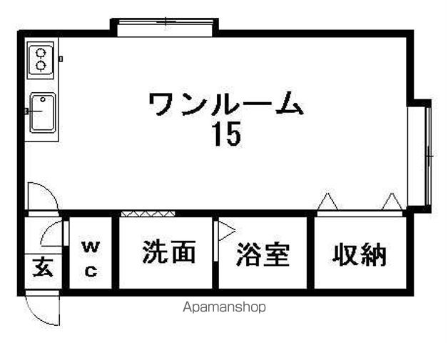 サンホームマンションNO.17の間取り写真