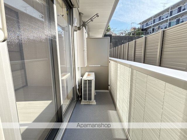 ポール・ヴェール[1LDK/30.03m2]のバルコニー