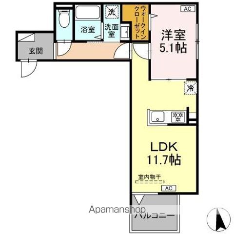 セレスティア東向島の間取り