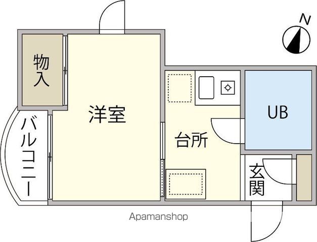 シンアイプラザ中野本町の間取り写真