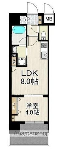 サンロージュ大分駅前 603 ｜ 大分県大分市東大道１丁目7-3（賃貸マンション1LDK・6階・30.45㎡） その2