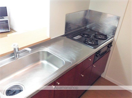 レオパレスマノワール[2DK/49.68m2]のキッチン