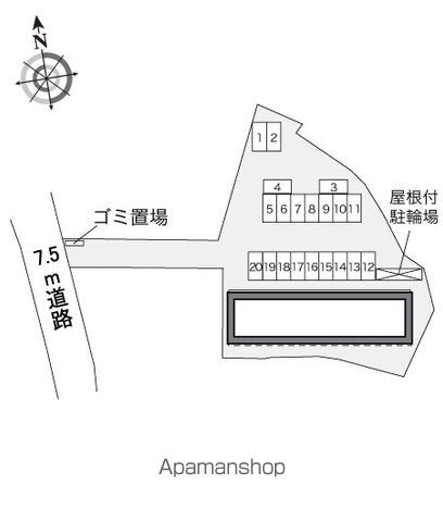 レオパレスドリームパンションの玄関写真