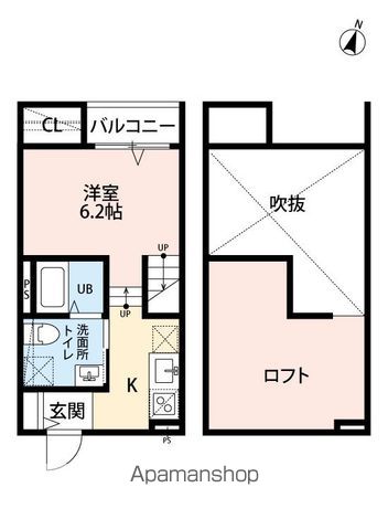 プリムローズ吉塚の間取り写真