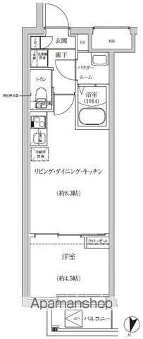 REGOLITH IKEGAMIの間取り写真