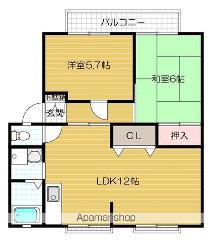 灰塚パークサイドビレッジの間取り写真