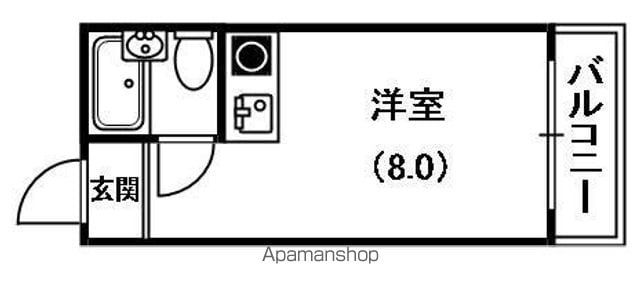 パレットハイツの間取り写真