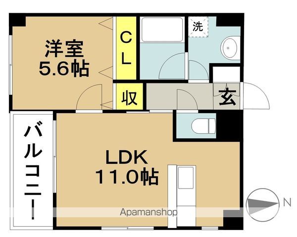 アルテマイスター大工町の間取り写真