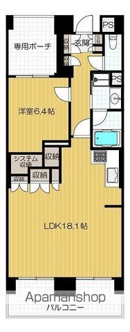 【コムズシティ野江　Ａ棟の間取り】