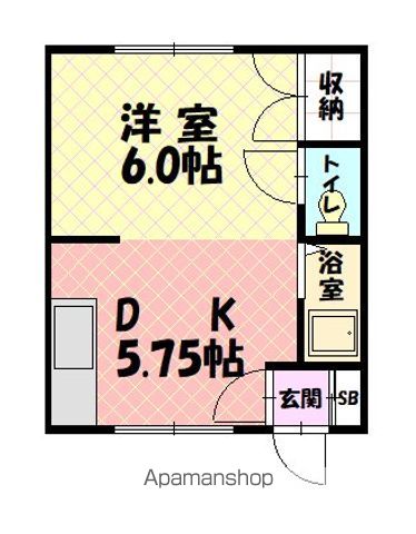 ブレンドハイツの間取り写真
