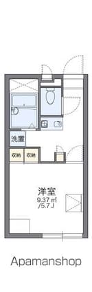 レオパレスＰｉｎｅ　Ｔｒｅｅ[1K/20.28m2]の間取図