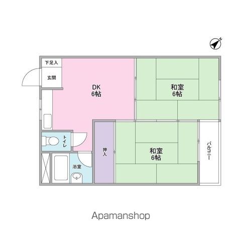 メゾン甲南の間取り写真