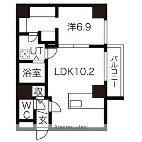 TROIS 1STの間取り写真