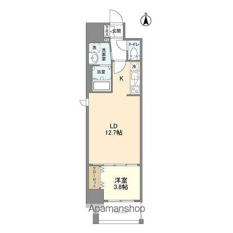 ラクラス堺筋本町の間取り写真