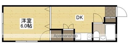 Ｎビル[1DK/24m2]の間取図