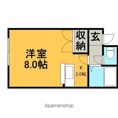 マンションイーグルの間取り写真
