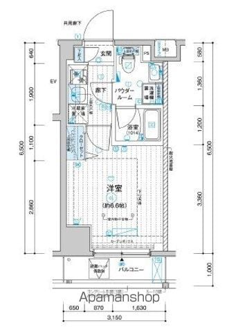 メインステージ川崎南幸町の間取り写真
