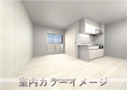 岡山県岡山市北区青江３丁目[2LDK/40.78m2]のリビング・居間