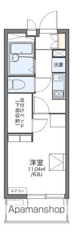 レオパレスワールド新船橋 207 ｜ 千葉県船橋市山手３丁目3-14（賃貸マンション1K・2階・19.87㎡） その2