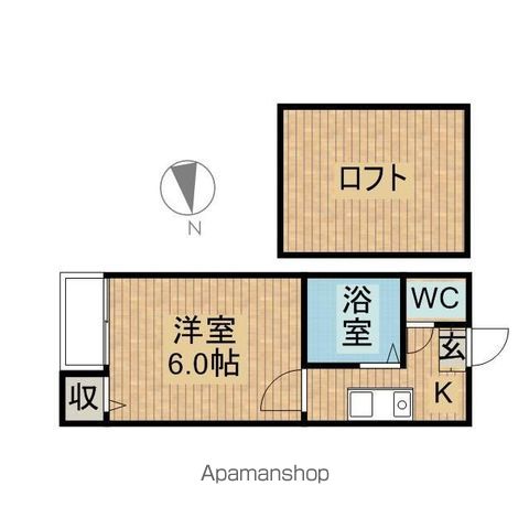 リバティー川名の間取り写真