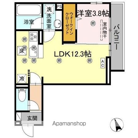 セレーノ コートの間取り写真