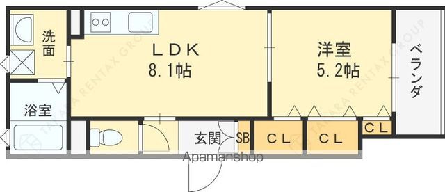 GRAN CLAUDIA寝屋川の間取り写真