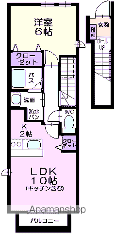 【ガーデンハウス扇の間取り】