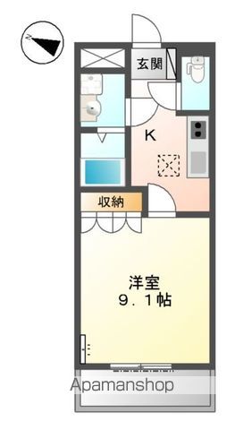 ボヌールの間取り写真