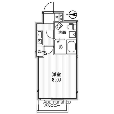 ＳＥＲＥＮＩＴＥ北浜の間取り