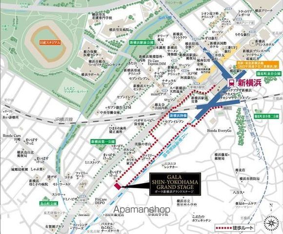 ガーラ新横浜グランドステージの周辺写真