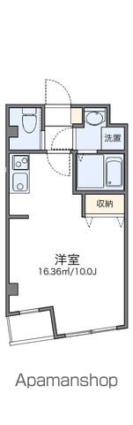レオパレスエクセルカーサ平和台の間取り写真