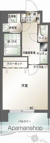 エンクレスト赤坂の間取り写真