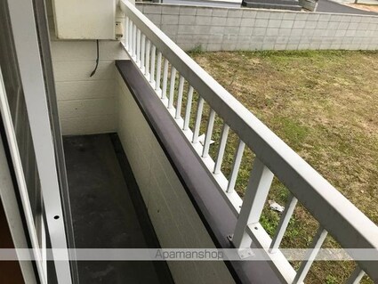 グリーンハイツ[2LDK/45.55m2]のバルコニー